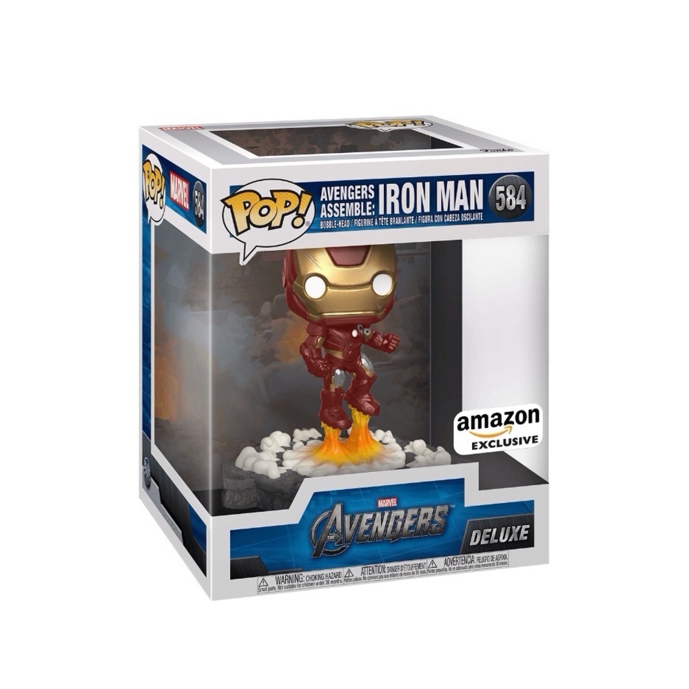 Funko Pop Deluxe Marvel Avengers Iron Man #584 - Picture 2 of 8